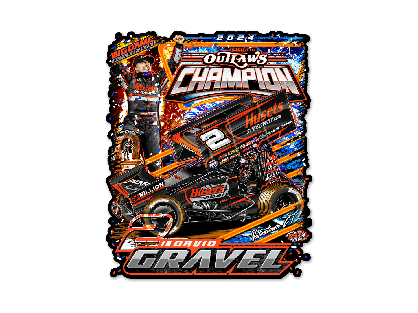 2024 WoO Champion Decal