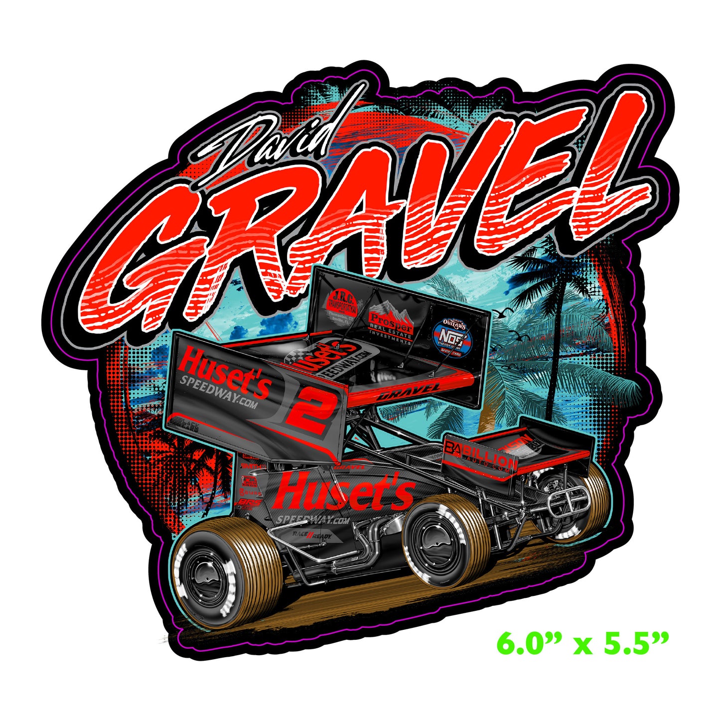 2025 Speedweeks Sticker