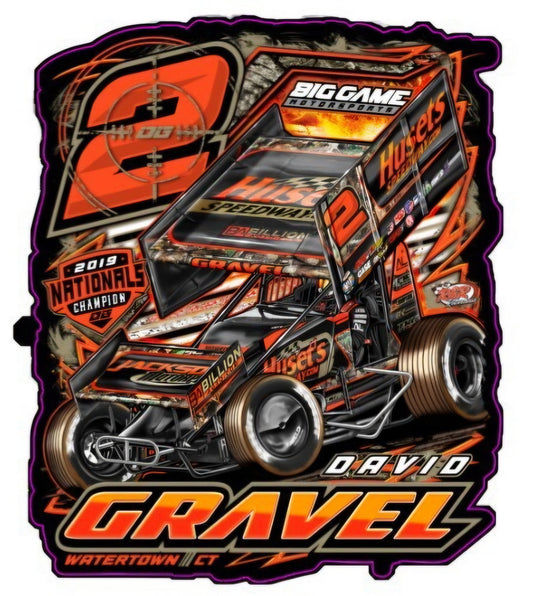 2024 Knoxville Nationals Car sticker