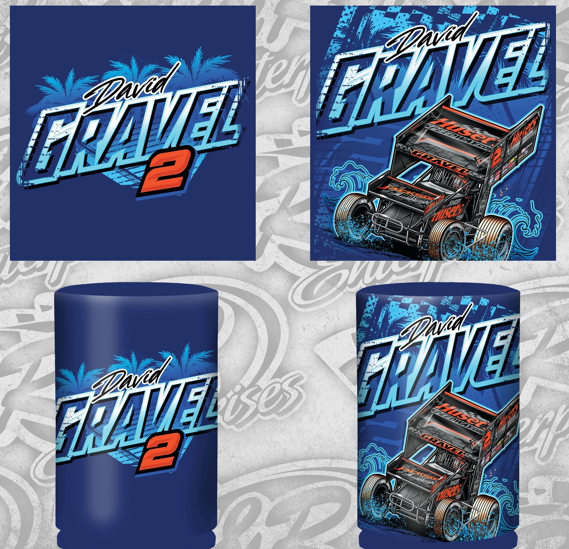 2026 Blue Wave Can Coozie