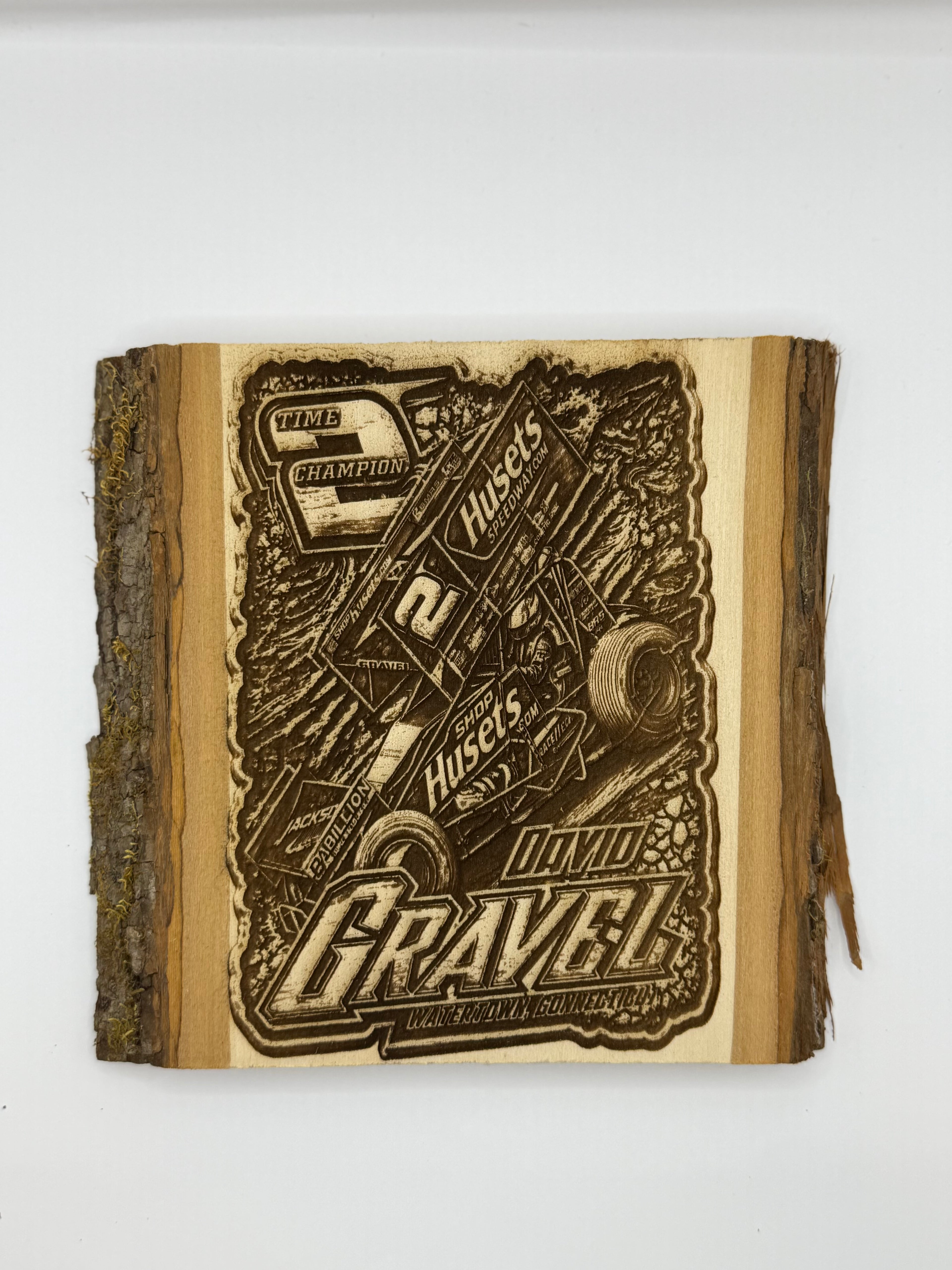 7” Engraved Wood Sign