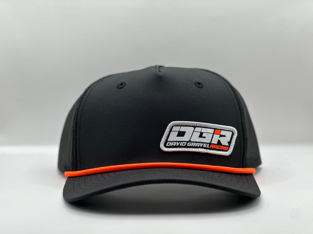 DGR Trucker Hat with Orange Rope