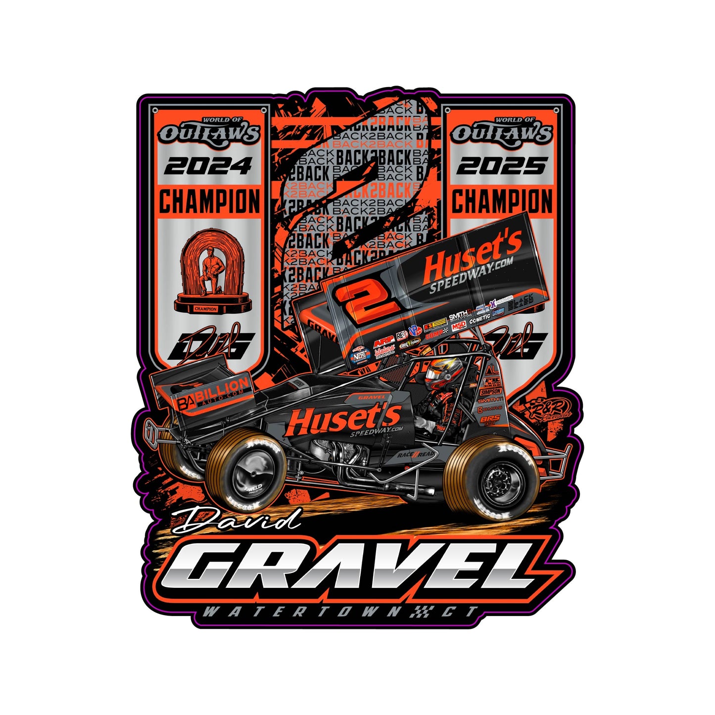 2025 WoO Champion Decal