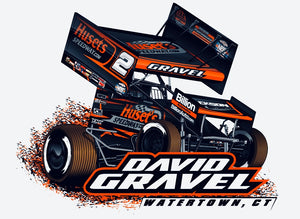 David Gravel '23 Car Sticker